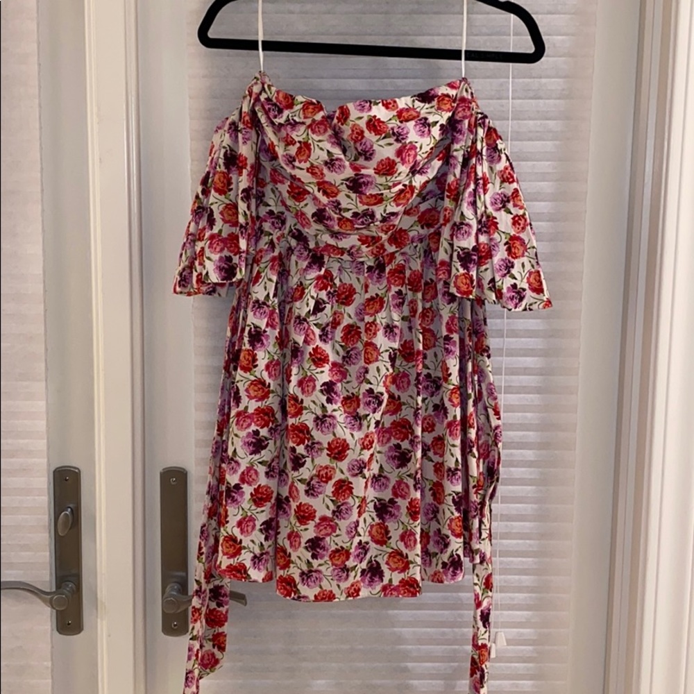 Zara spring 2019 floral dress